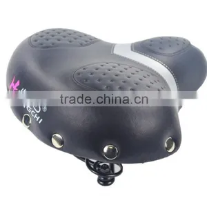Hot Sale New Arrivel High Quality Wholesale Price Comfortable Leather Electric Bicycle Saddle Bicycle Parts thumbnail-1