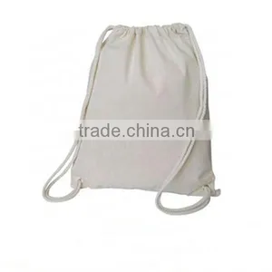 White 210D Drawstring Shoes Bag With Cotton Rope thumbnail-2