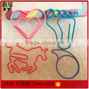 Cute Children Stationery Assorted Designs Metal Bookmark Clip thumbnail-1