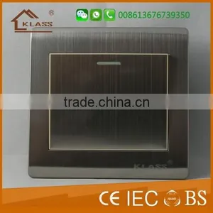 Metal Panel13A British Wall Switch and Socket thumbnail-3