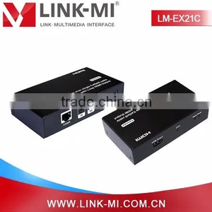 LINK-MI LM-EX21C 50M EXTENDER Transmitter Receiver With 1xlooping HDMI Output 3D 1080P EDID Bi-Direction Wideband IR thumbnail-1