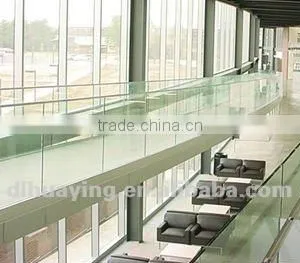 Modern Deck Tempered Glass Railing thumbnail-1