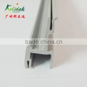 Gray h Shape PVC/TPE Plastic Profile Extrusion thumbnail-1