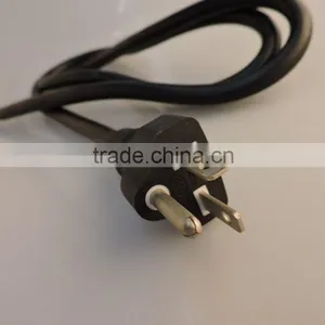 3 Pin Power Plug With High Quality Cable Wire Cord NEMA 5-15p 3 Pin Male Type and Female End thumbnail-5