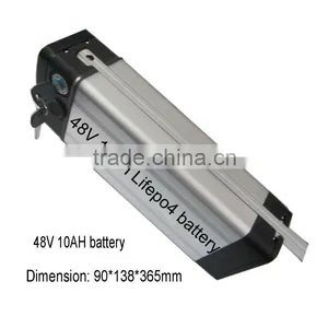 Rechargeable Electric Bicycle Batteries 48v Lifepo4 Battery 10ah thumbnail-1