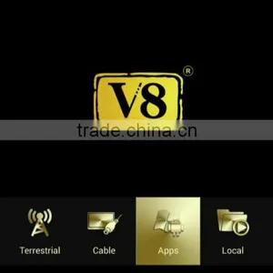 2015 NEW Arrival Andriod Combo DVB-S2+T2+Cable V8 Angel Satellite Receiver Built in Bluetooth and WiFi Support IPTV & VOD thumbnail-5