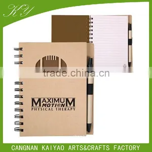 Custom Paperboard Spiral Notebook Recycle Eco thumbnail-4