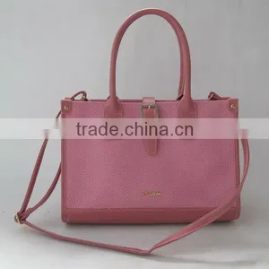 Pink PU Handbag 2014 Latest Design Bags Women Handbag thumbnail-1
