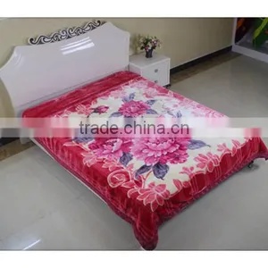 Bed Sheet 100% Acrylic Yarn Blanket thumbnail-1