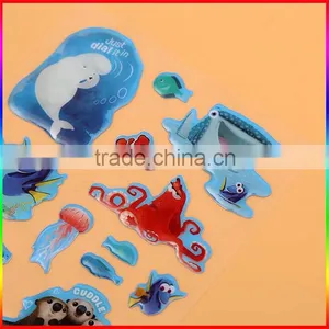 Adhesive Clear Dome Epoxy Resin Sticker, Cartoon Epoxy Sticker thumbnail-3