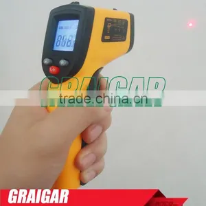 2015 NEW GM320 Non-Contact Laser Gun Infrared Digital IR Thermometer Industrial LCD With Back Light 330 Centidegree thumbnail-2