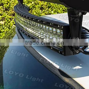 Popular Dual Row Curved Bar Light 288W 50'' Rotating Led Light Bar thumbnail-3