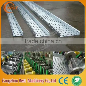 Cable Tray Making Machine, Metal Cable Tray Forming Machine thumbnail-3