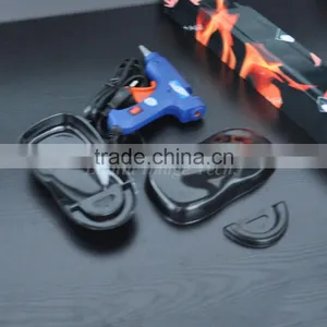 15*7*3.5cm White/black Plastic Speed Shapes for Hydrographics Printing NO.LT-S10 thumbnail-3