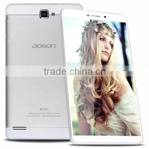 Hot Tablet PC Octa Core 3G Phone MTK8392 Tablets 8MP Dual Cameras 7" HD IPS Screen Aoson M76T thumbnail-1