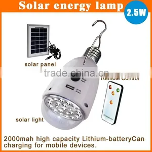High Quality Solar Mobile Phone Charger Wall Mounted Solar Led Lantern for Mobile Phone thumbnail-2