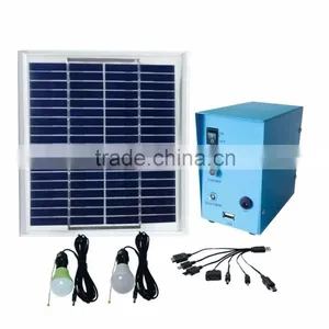 Hot Sale 5W Portable Solar Indoor Light for Africa Market With Lighting and Charging Mobile Phone Function thumbnail-1