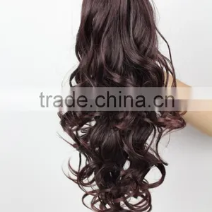 Deap Curly Clip in Hair Weave Extension for Women thumbnail-4
