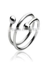 316L Surgical Steel Spiral Body Piercing Jewelry thumbnail-1