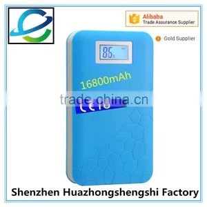Smart Universal Mobile Phone Portable Double Output High Capacity QC3.0 Power Bank 16800 Mah With LED thumbnail-4