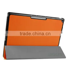 New Arrival Orange Folding Smart Leather Flip Case Back Stand Tablet Case for Google Pixel C Shockproof Rugged Case thumbnail-6