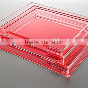 Acrylic Designer Food Serving Trays thumbnail-1