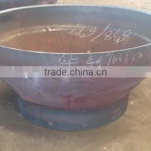 Forged Carbon Steel Conical Dish Head With Flanging thumbnail-3