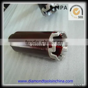 Wet Granite Marble Stone Coring Diamond Core Drill Bit With Centre Bit thumbnail-1