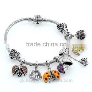 Blooming Royal Flower Pendant Oxidized 925 Silver Charm Custom Made Charms Wholesale New Design Ring Pendant Fit for Bracelet thumbnail-6