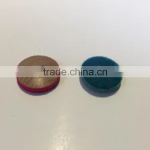 Flocking 2 Holes Wooden Buttons for Garment thumbnail-3