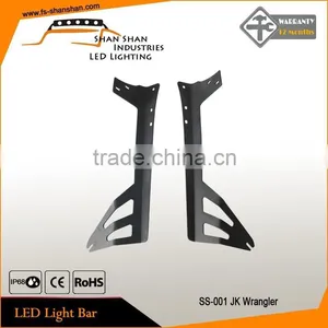 Led Light Bars JEEP JK Windshield Roof Mounting Brackets thumbnail-1
