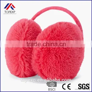 Fuzzy Earmuff Solid Color Warm Earmuff thumbnail-1