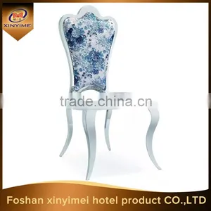 Wholesale New Design Modern Stainless Steel Chair for Dining Hall thumbnail-1