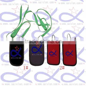Hot Sale Neoprene Mobile Phone Pouch With Snap thumbnail-2