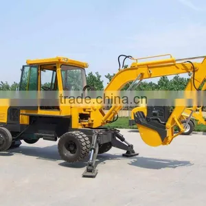 4.5 Ton Wheel Excavator Hot Sell thumbnail-1