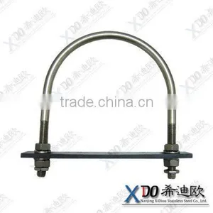 Incoloy 825 UNS N08825 EN 2.4858 Standard U-bolt Alloy825 Din 3570 thumbnail-1