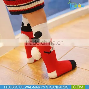 Mickey Cartoon High Quality Baby Sock Kids Bulk Socks Baby Knee High Socks With Lovely Packaging thumbnail-4
