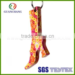 Promotion Custom High Heels Beer Bottle Opener Keychain thumbnail-3