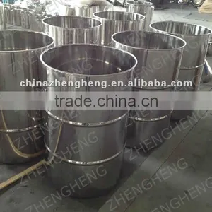 Stainless Steel Bucket / Storaging Tank With Sanitary Silicon Seal Ring ,with Lid thumbnail-2