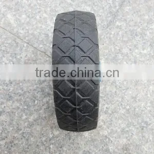 Heavy Duty Rubber Small Solid Mute Wheel thumbnail-3
