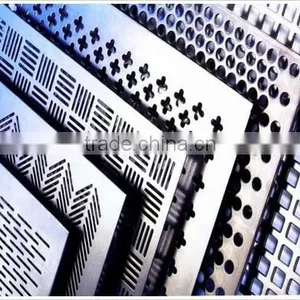Perforated Metal Ceiling Tiles/ Round Hole Perforated Metal Wire Meshes/ Perforated Metal Roofting Sheet / thumbnail-2