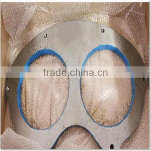 Hot Sale Zoomlion Concrete Pump Hardfaced Wear Plate and Cutting Ring thumbnail-5