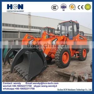 HCN BM06 Mini Wheel Loader Wood Grapple thumbnail-1