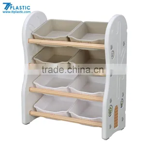 Cute Children's the Plastic Bookshelf/storage Rack Shelf/bookcase Furniture thumbnail-3