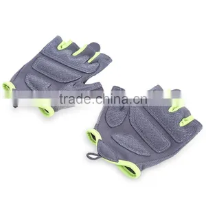 BOER Paired Fitness Sport Gym Exercise Weightlifting Women Half Finger Gloves Magic Tape Non-slip Sports Gloves thumbnail-2