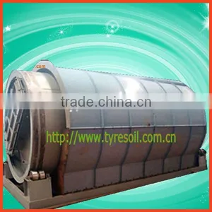 Best Performance Eco Friendly Track Scrap Rubber Pyrolysis Plant thumbnail-1