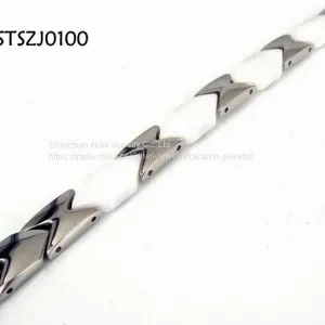 BIO Energy Engraved Titanium Stainless Steel Bracelet Jewelry thumbnail-3
