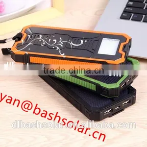 12000mAh Waterproof Portable Device Charger POWERBANK SOLAR thumbnail-3