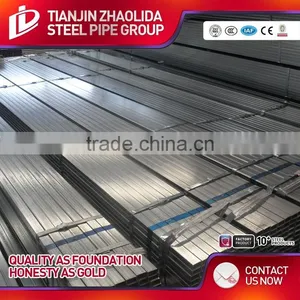 BS1387 SCH 40 60 ERW Galvanized Square Tube With Factory Price thumbnail-5