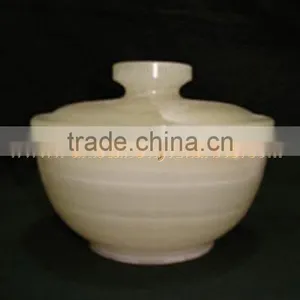 GOOD QUALITY FACTORY PRODUCUNG ONYX CANDY JARS POTS HANDICRAFTS thumbnail-2
